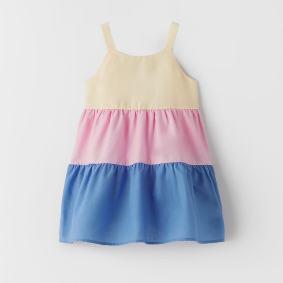 Zara Other - • Zara • Colorful Panel Dress